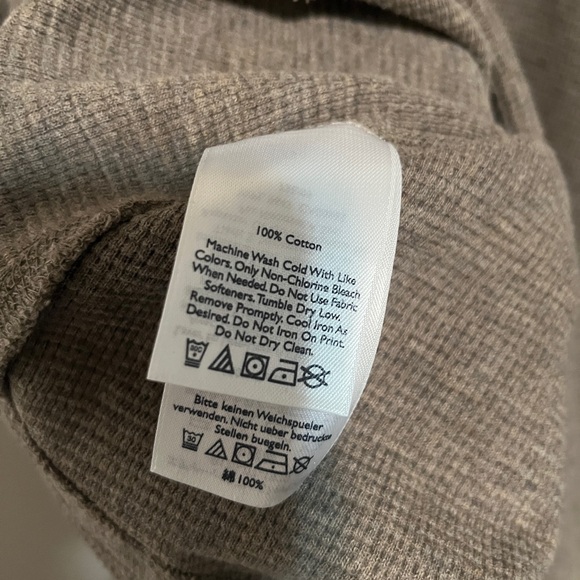 Eddie Bauer Waffle Henley, size XL - Picture 8 of 8